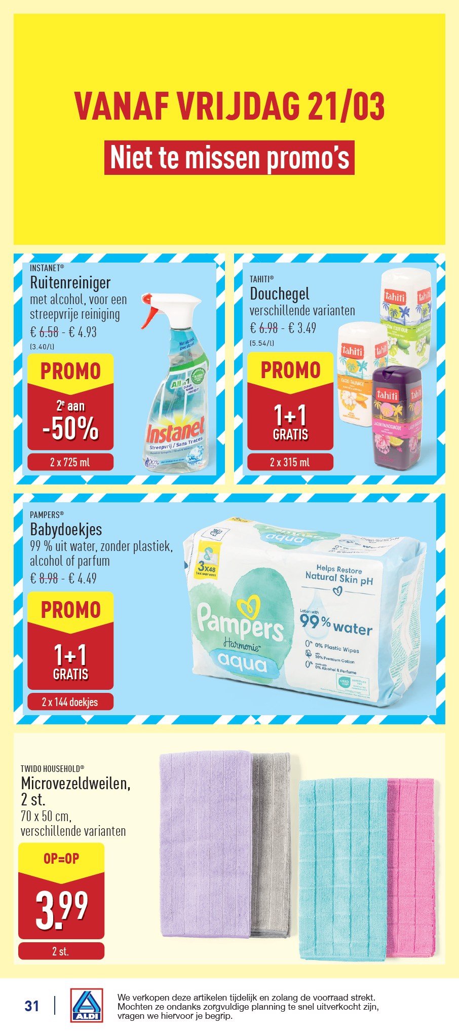 aldi - ALDI folder geldig vanaf 17/03 - 23/03 - page: 31