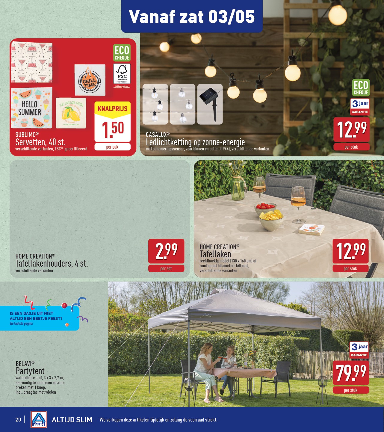 aldi - ALDI folder geldig vanaf 28/04 - 03/05 - page: 20