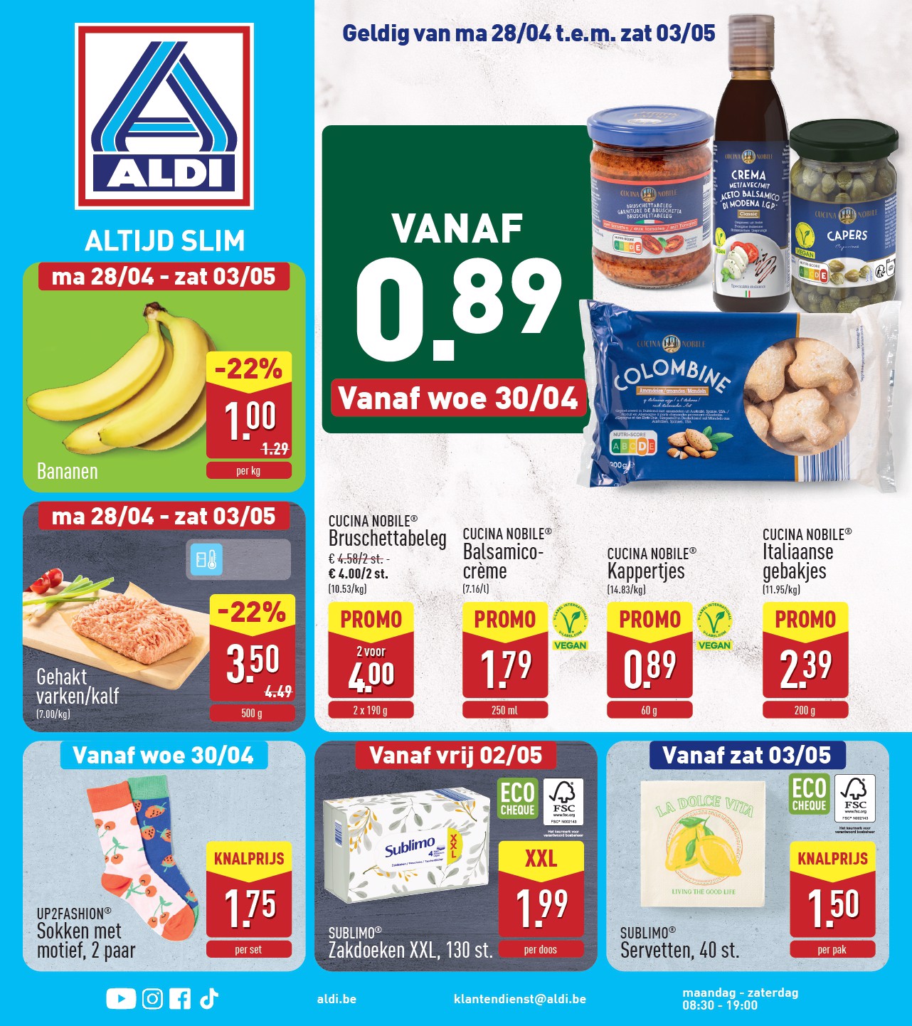 aldi - ALDI folder geldig vanaf 28/04 - 03/05