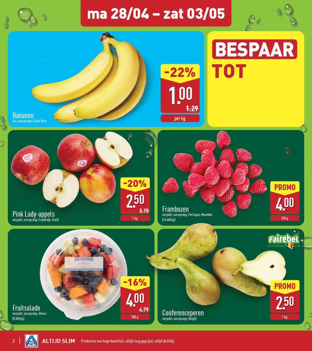 aldi - ALDI folder geldig vanaf 28/04 - 03/05 - page: 2