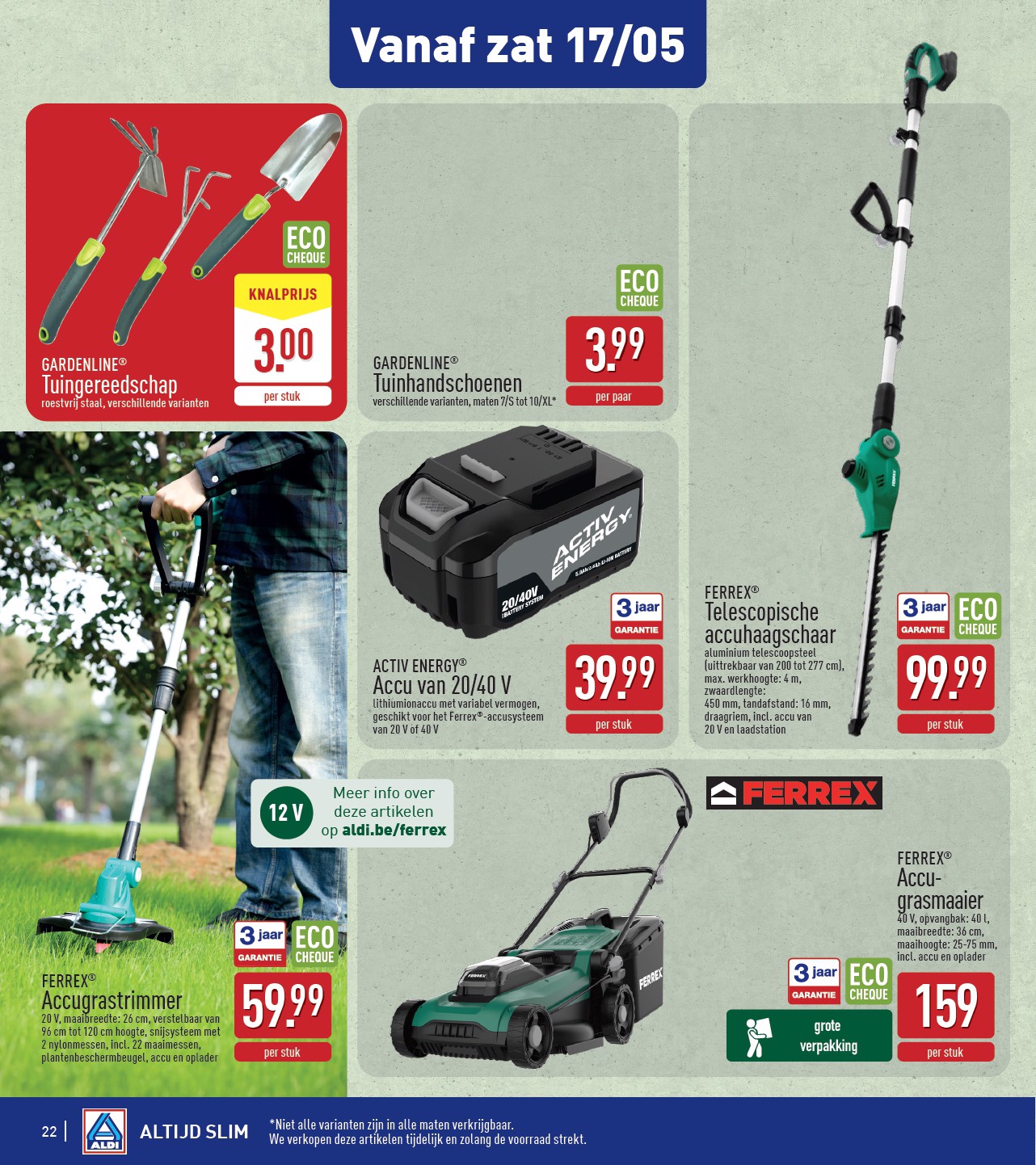 aldi - ALDI folder geldig vanaf 12/05 - 17/05 - page: 22