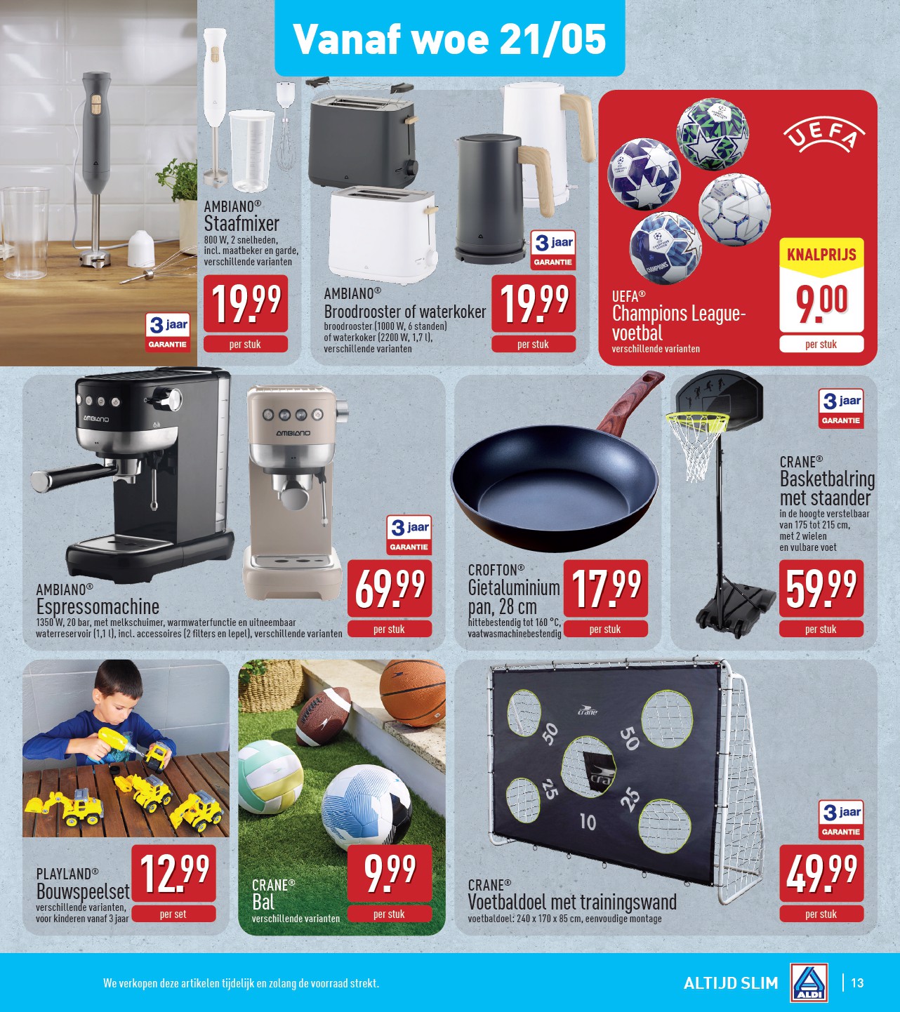 aldi - ALDI folder geldig vanaf 19/05 - 24/05 - page: 13