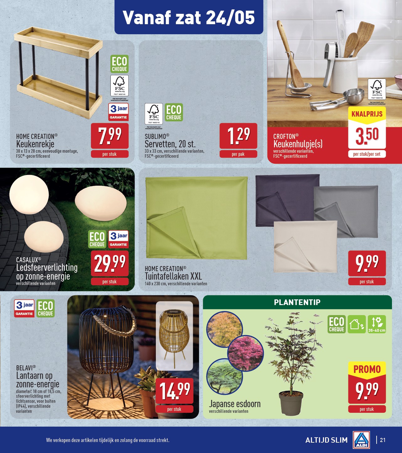aldi - ALDI folder geldig vanaf 19/05 - 24/05 - page: 21