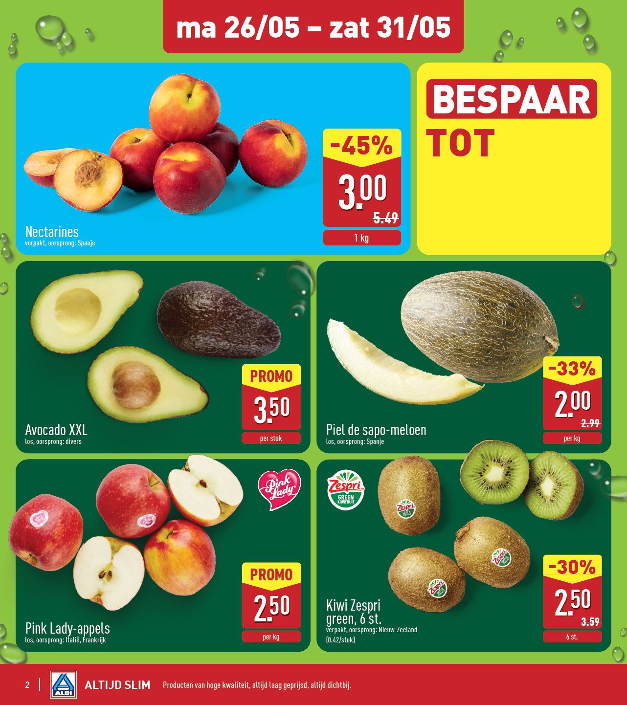 aldi - ALDI folder geldig vanaf 26/05 - 31/05 - page: 2
