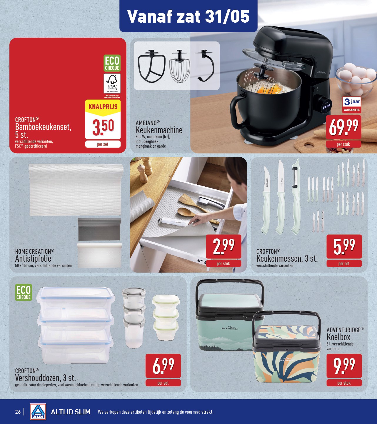 aldi - ALDI folder geldig vanaf 26/05 - 31/05 - page: 26