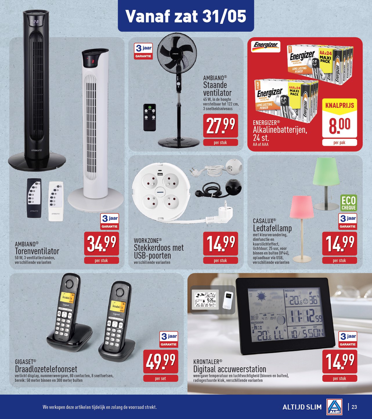 aldi - ALDI folder geldig vanaf 26/05 - 31/05 - page: 23