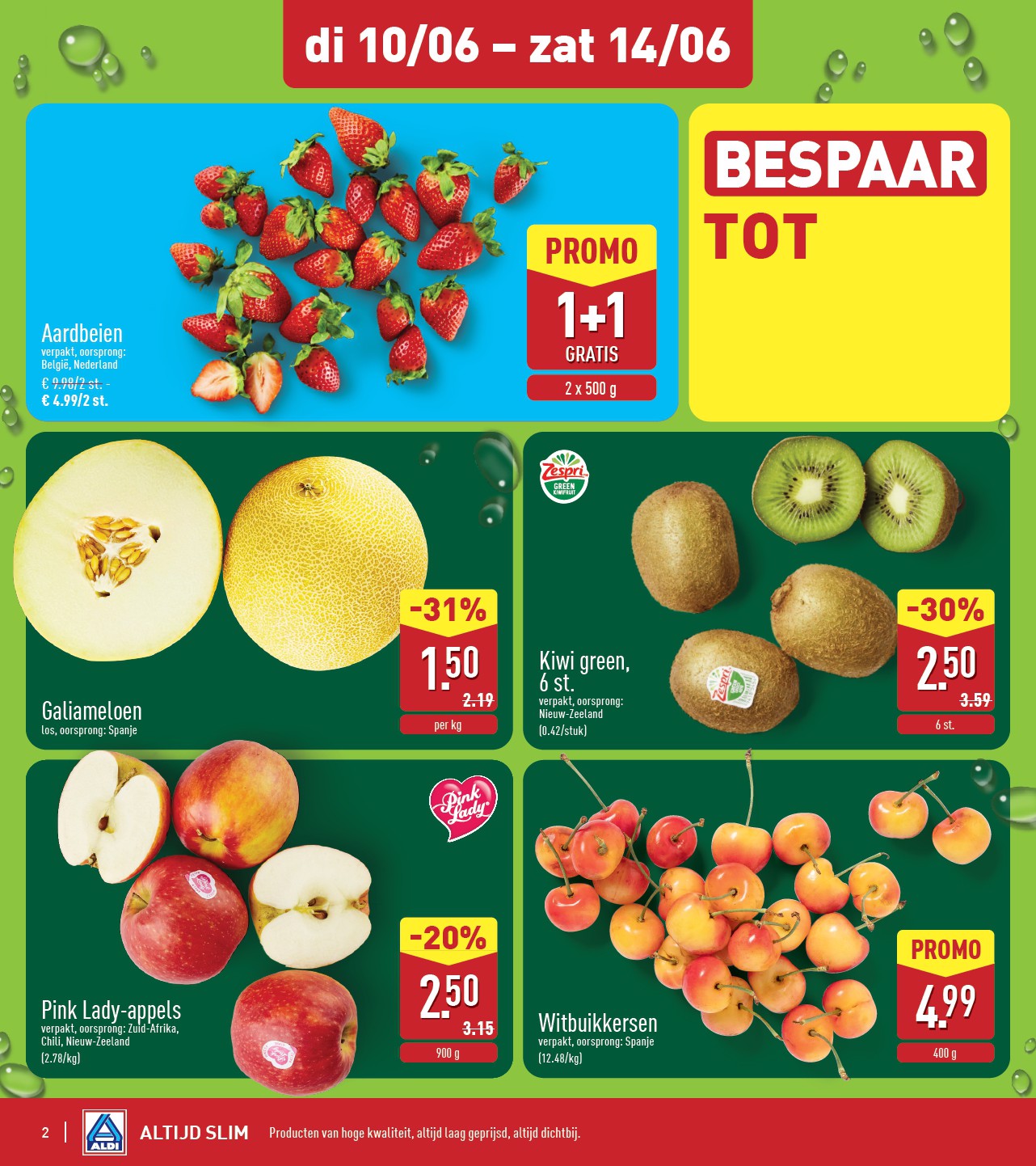 aldi - ALDI folder geldig vanaf 10/06 - 14/06 - page: 2