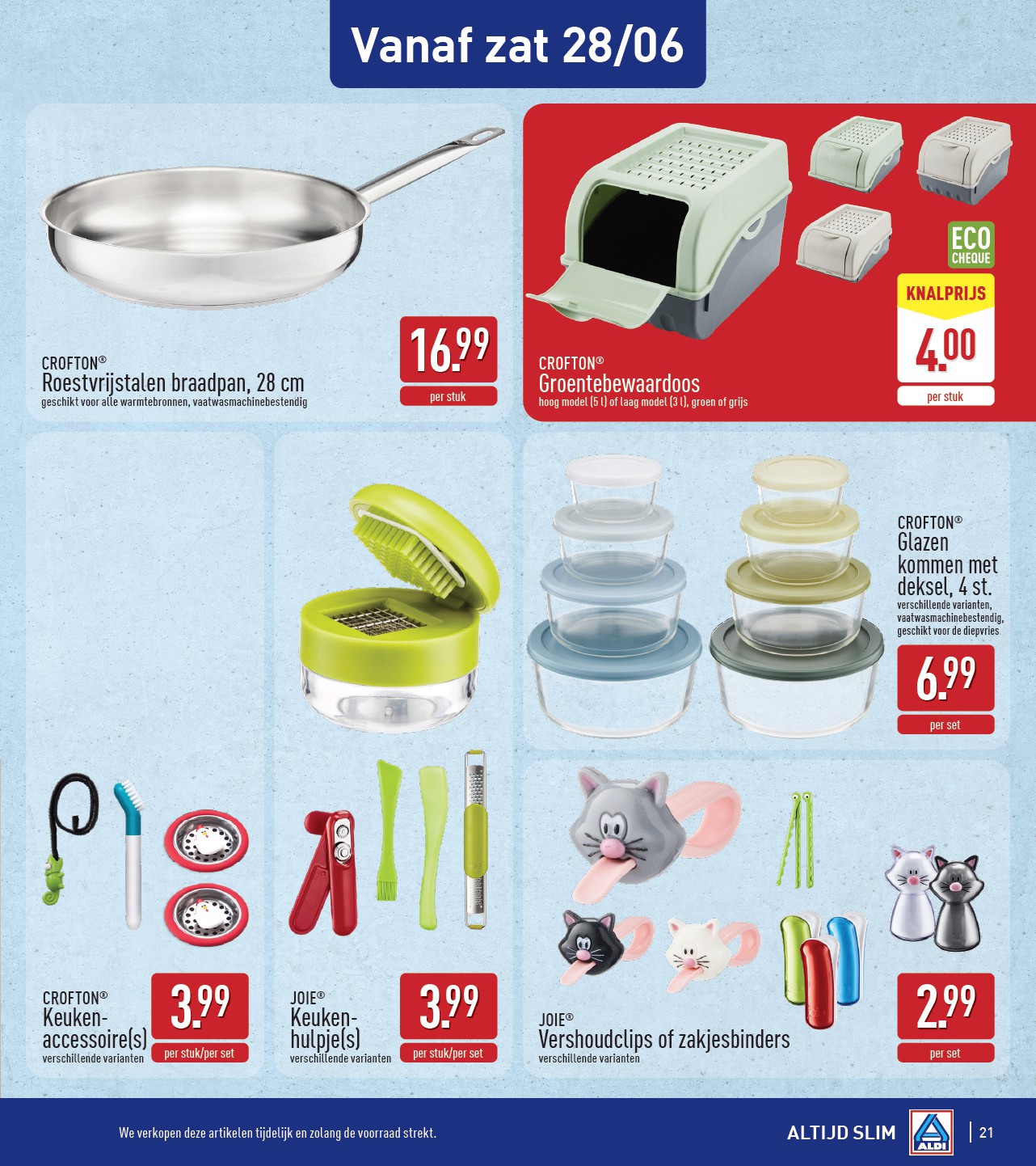 aldi - ALDI folder geldig vanaf 23/06 - 28/06 - page: 21