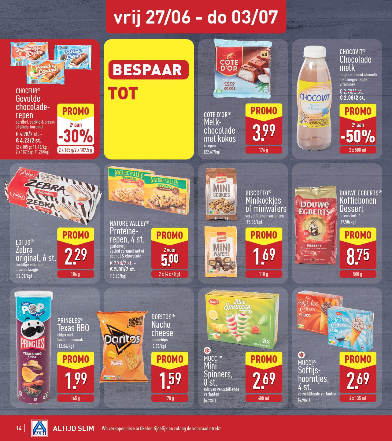 aldi - ALDI folder geldig vanaf 23/06 - 28/06 - page: 14