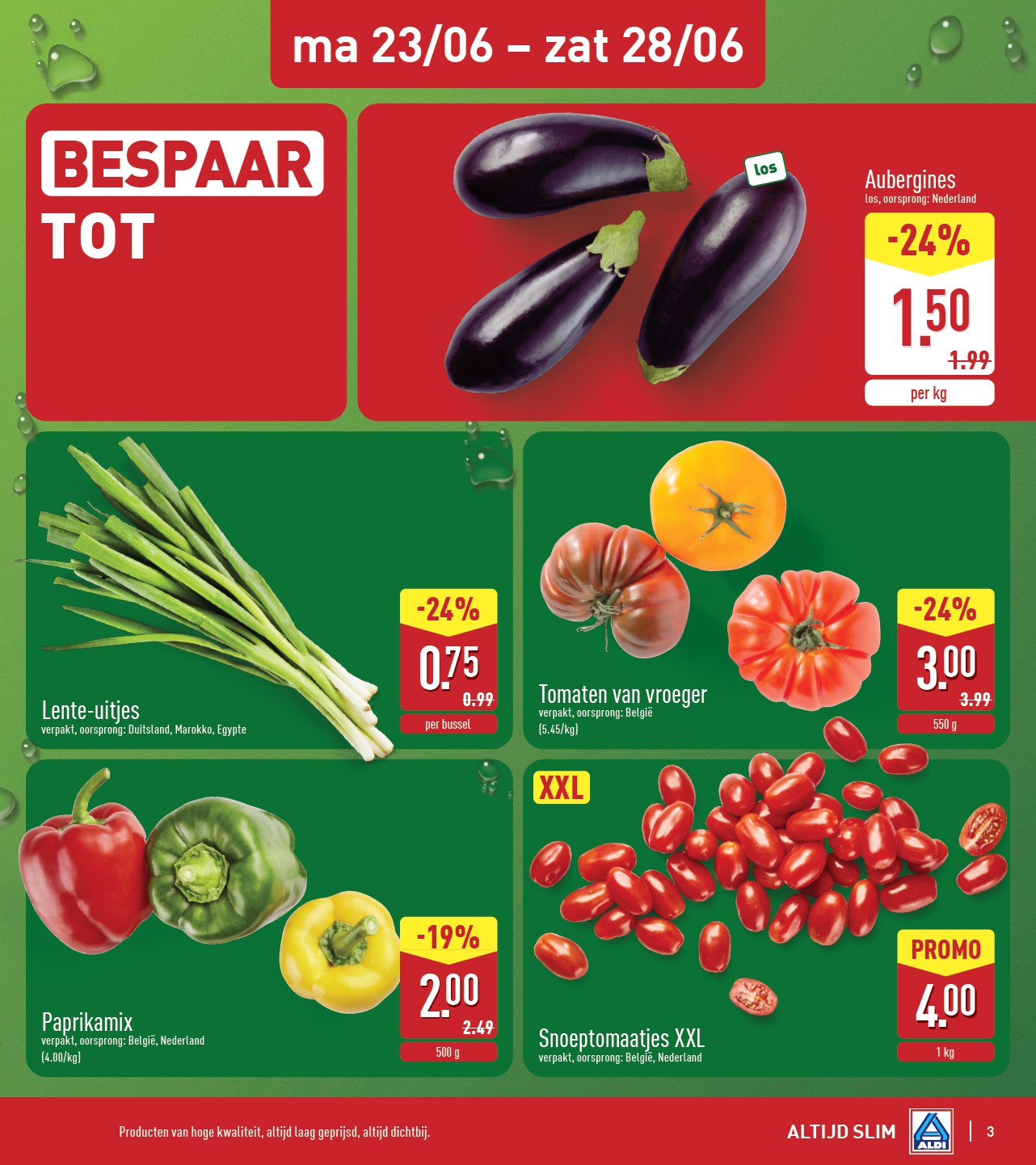 aldi - ALDI folder geldig vanaf 23/06 - 28/06 - page: 3