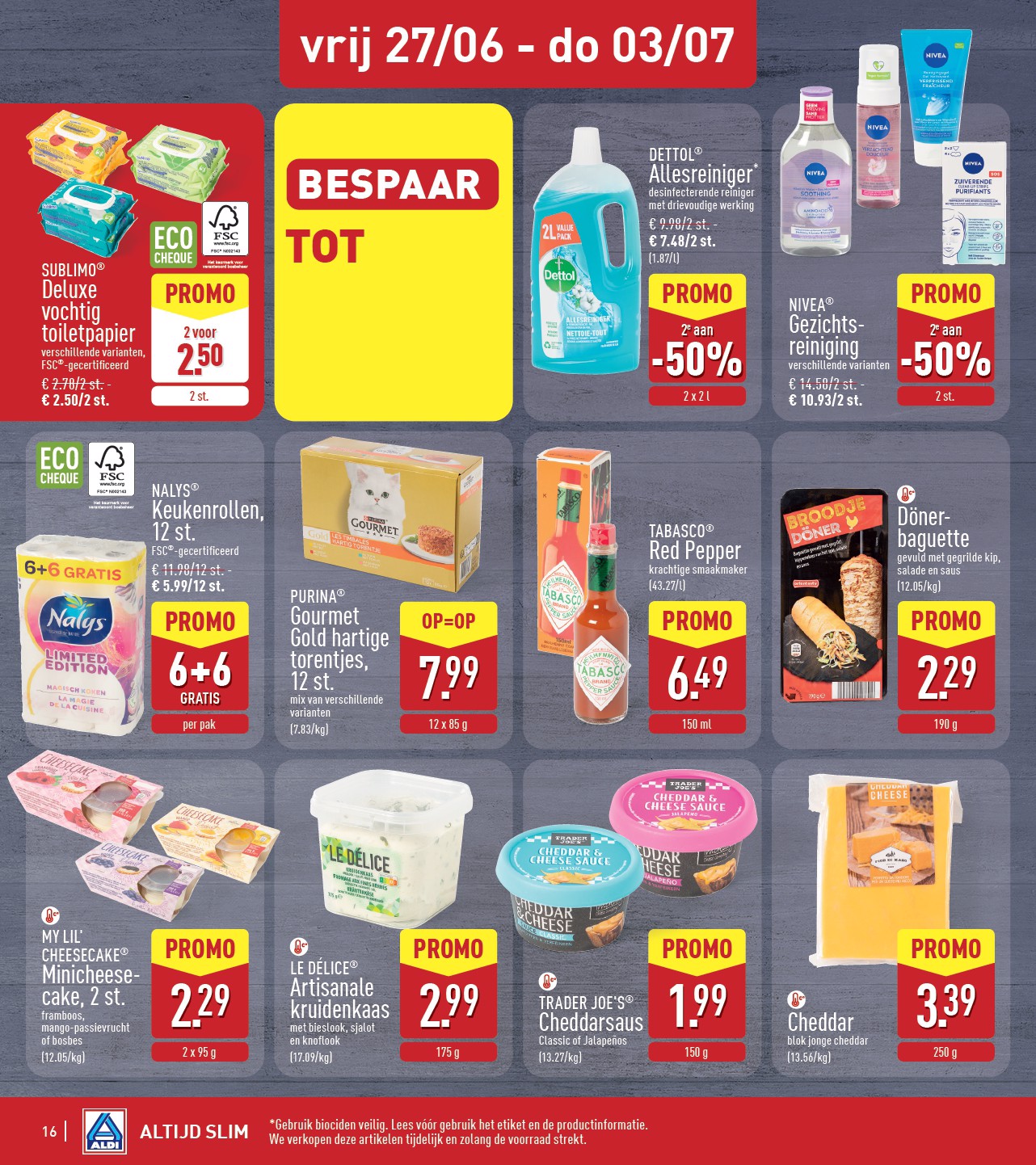 aldi - ALDI folder geldig vanaf 23/06 - 28/06 - page: 16