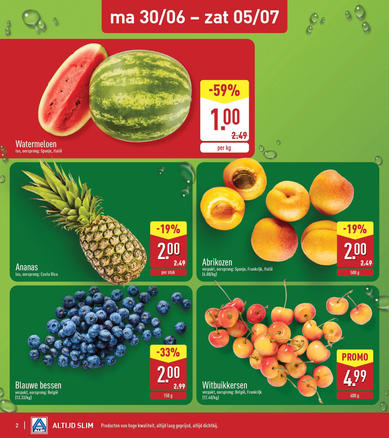 aldi - ALDI folder geldig vanaf 30/06 - 05/07 - page: 2