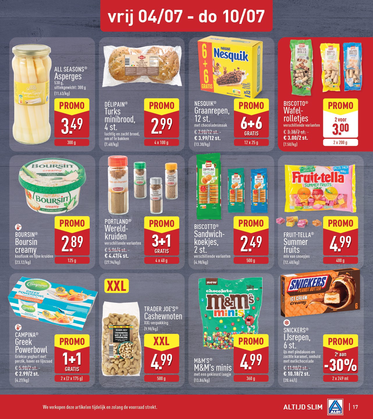 aldi - ALDI folder geldig vanaf 30/06 - 05/07 - page: 17