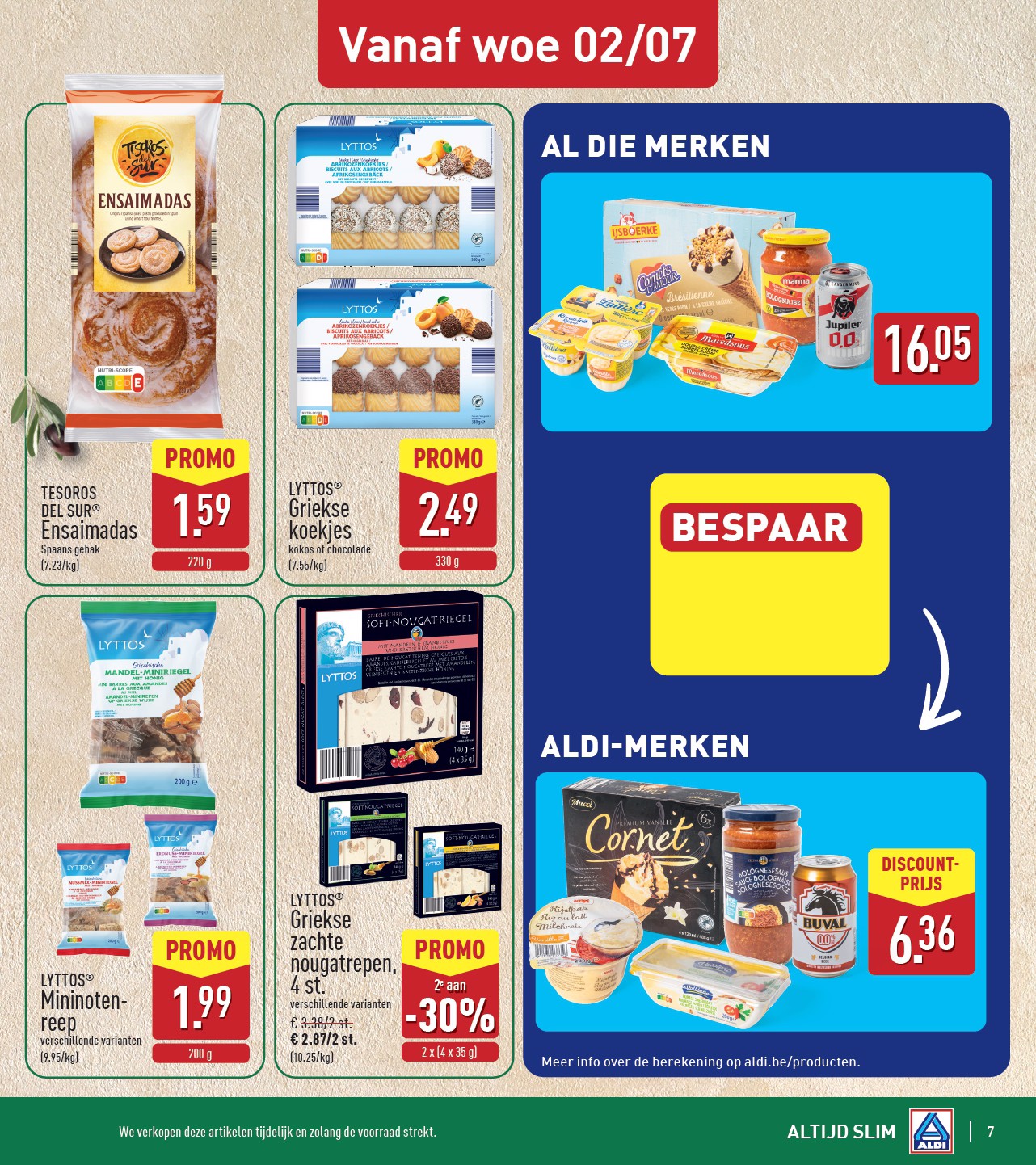 aldi - ALDI folder geldig vanaf 30/06 - 05/07 - page: 7