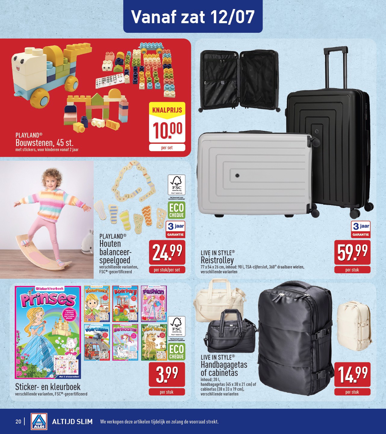 aldi - ALDI folder geldig vanaf 07/07 - 12/07 - page: 20
