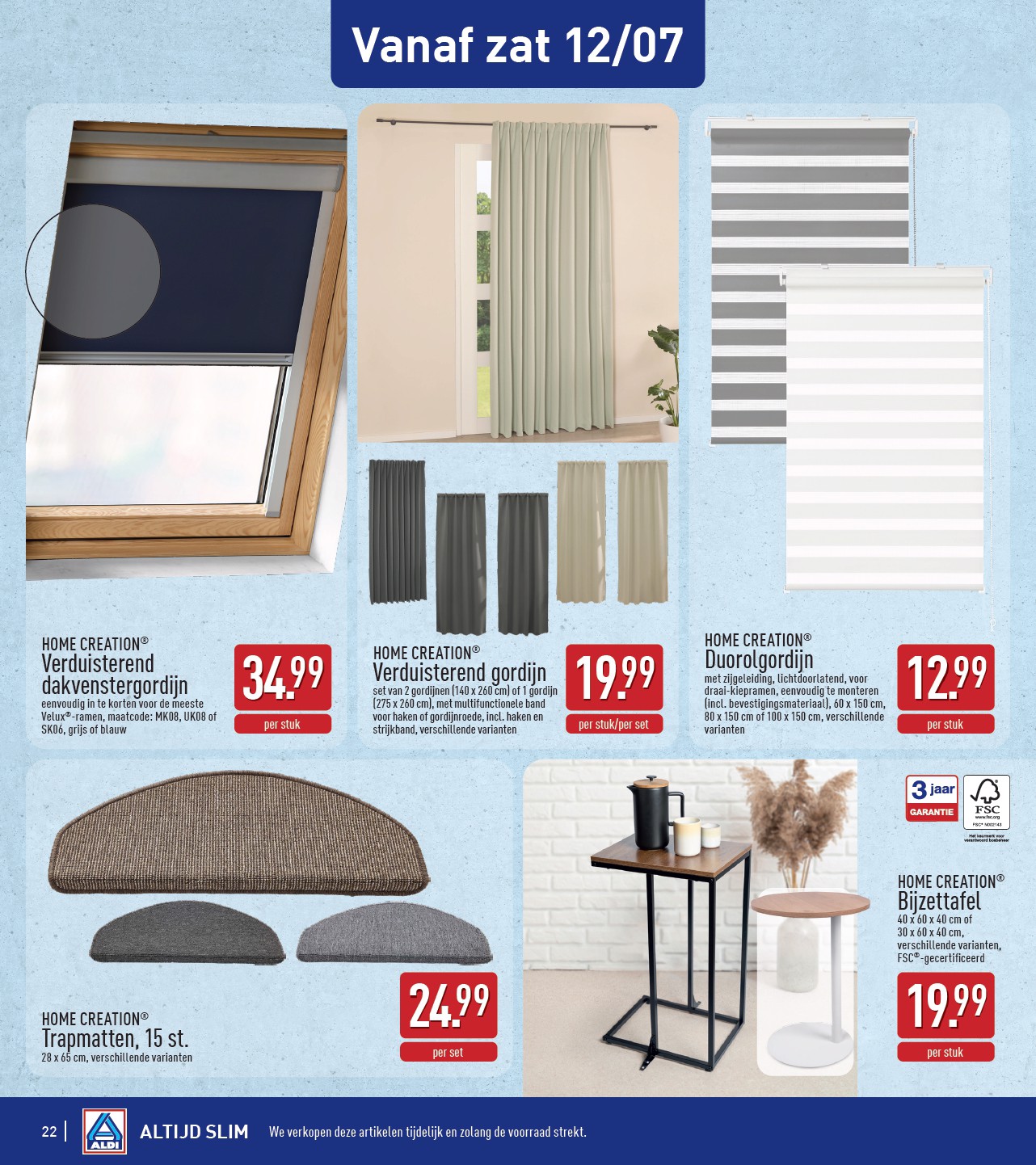 aldi - ALDI folder geldig vanaf 07/07 - 12/07 - page: 22