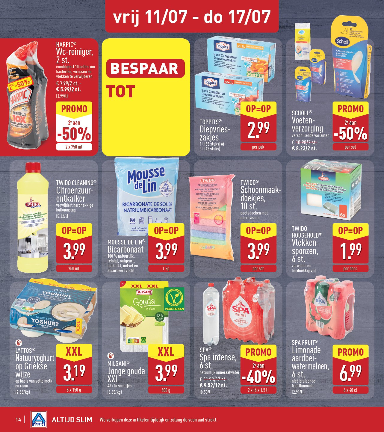 aldi - ALDI folder geldig vanaf 07/07 - 12/07 - page: 14