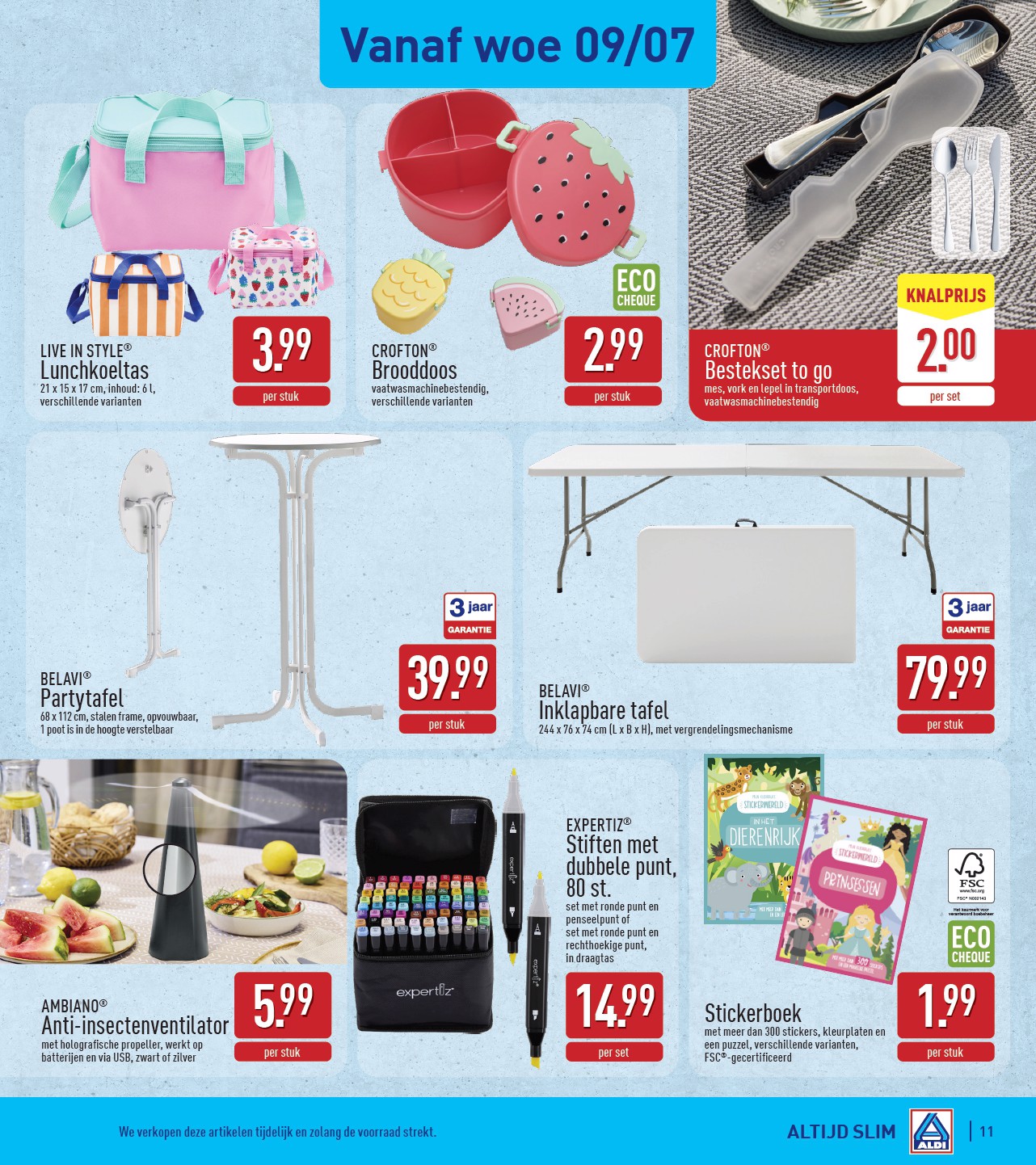 aldi - ALDI folder geldig vanaf 07/07 - 12/07 - page: 11