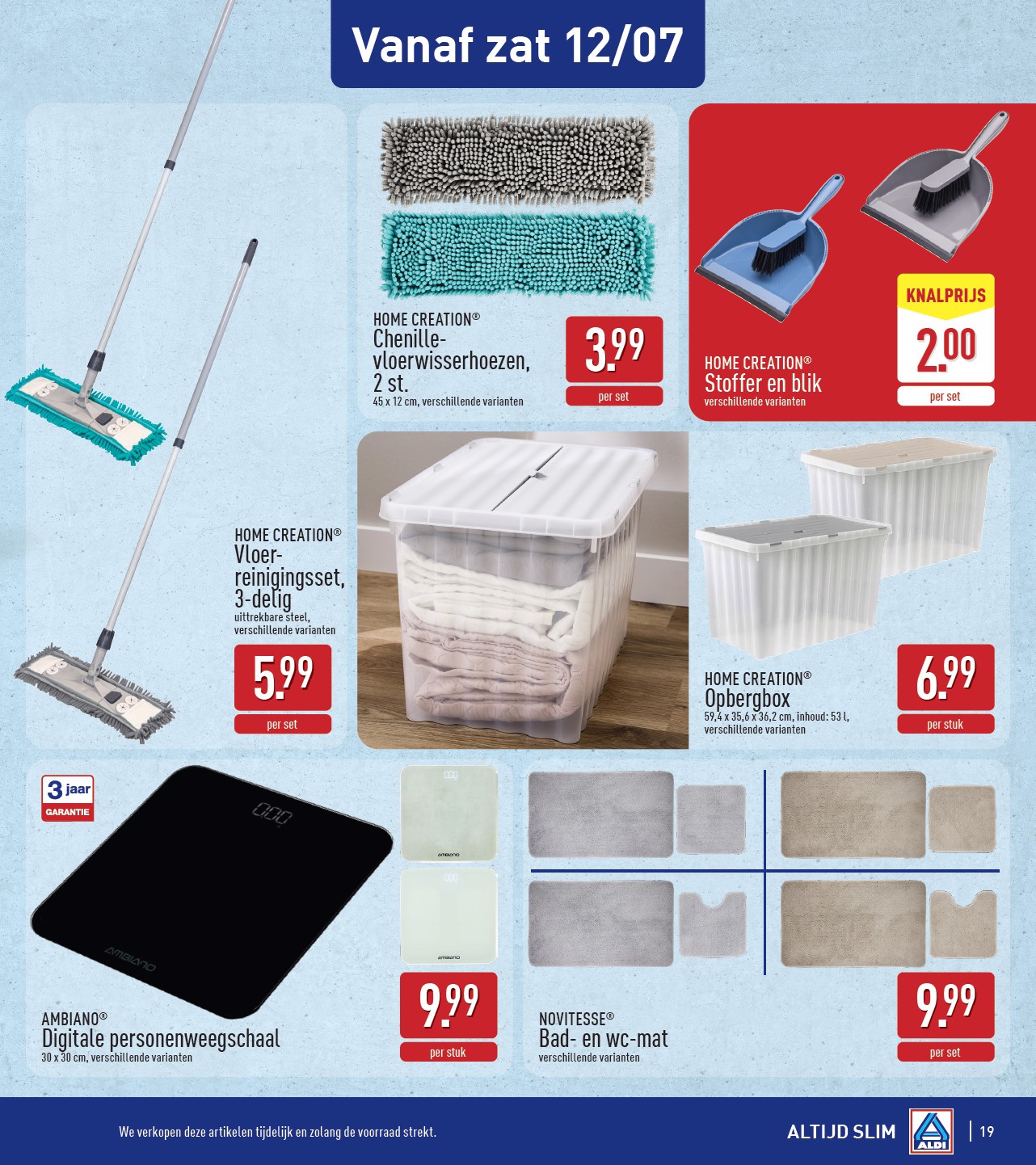 aldi - ALDI folder geldig vanaf 07/07 - 12/07 - page: 19