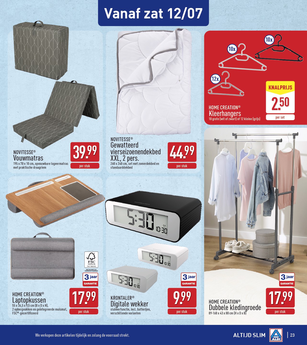 aldi - ALDI folder geldig vanaf 07/07 - 12/07 - page: 23