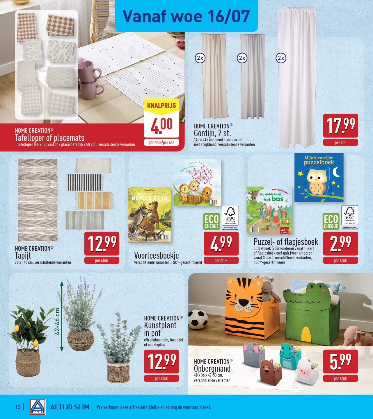 aldi - ALDI folder geldig vanaf 14/07 - 19/07 - page: 12