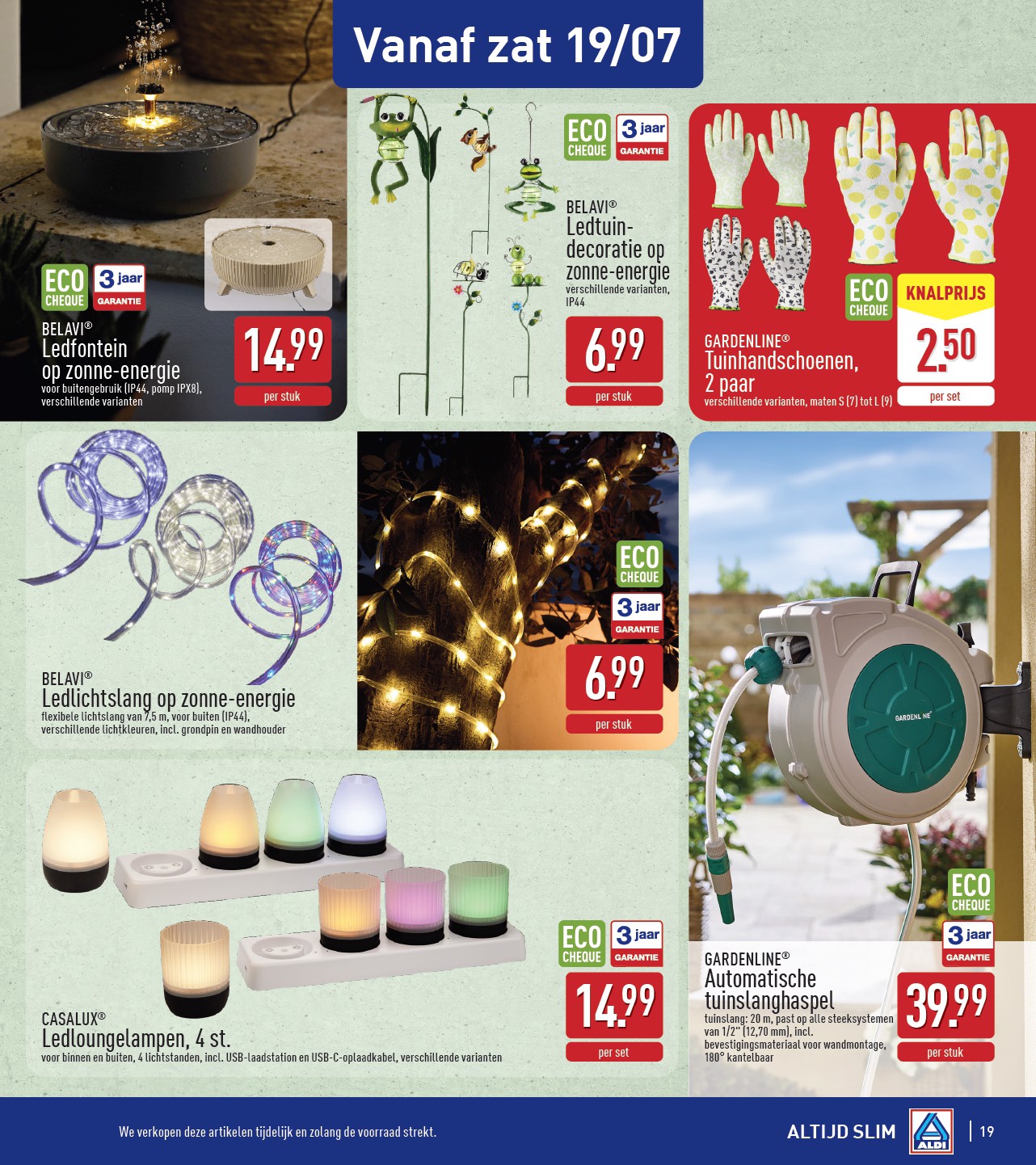 aldi - ALDI folder geldig vanaf 14/07 - 19/07 - page: 19