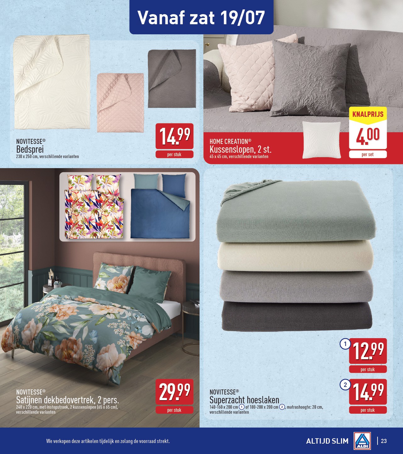 aldi - ALDI folder geldig vanaf 14/07 - 19/07 - page: 23