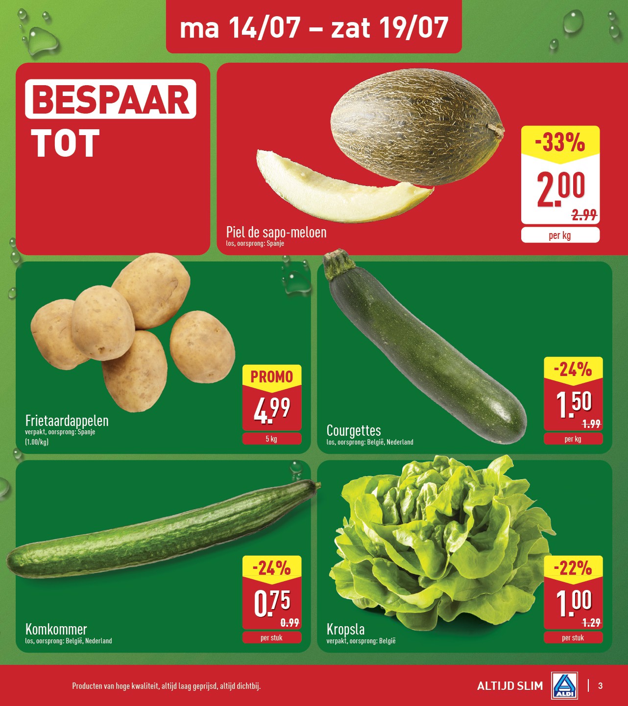 aldi - ALDI folder geldig vanaf 14/07 - 19/07 - page: 3