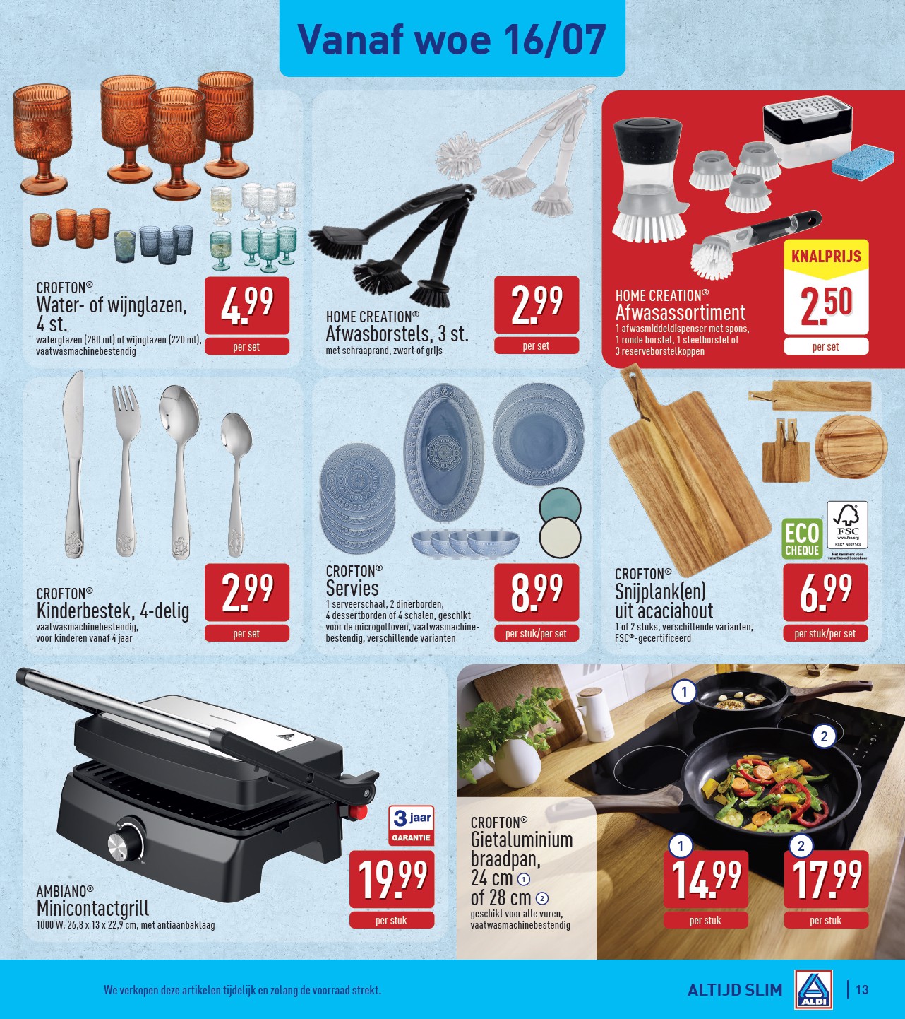 aldi - ALDI folder geldig vanaf 14/07 - 19/07 - page: 13
