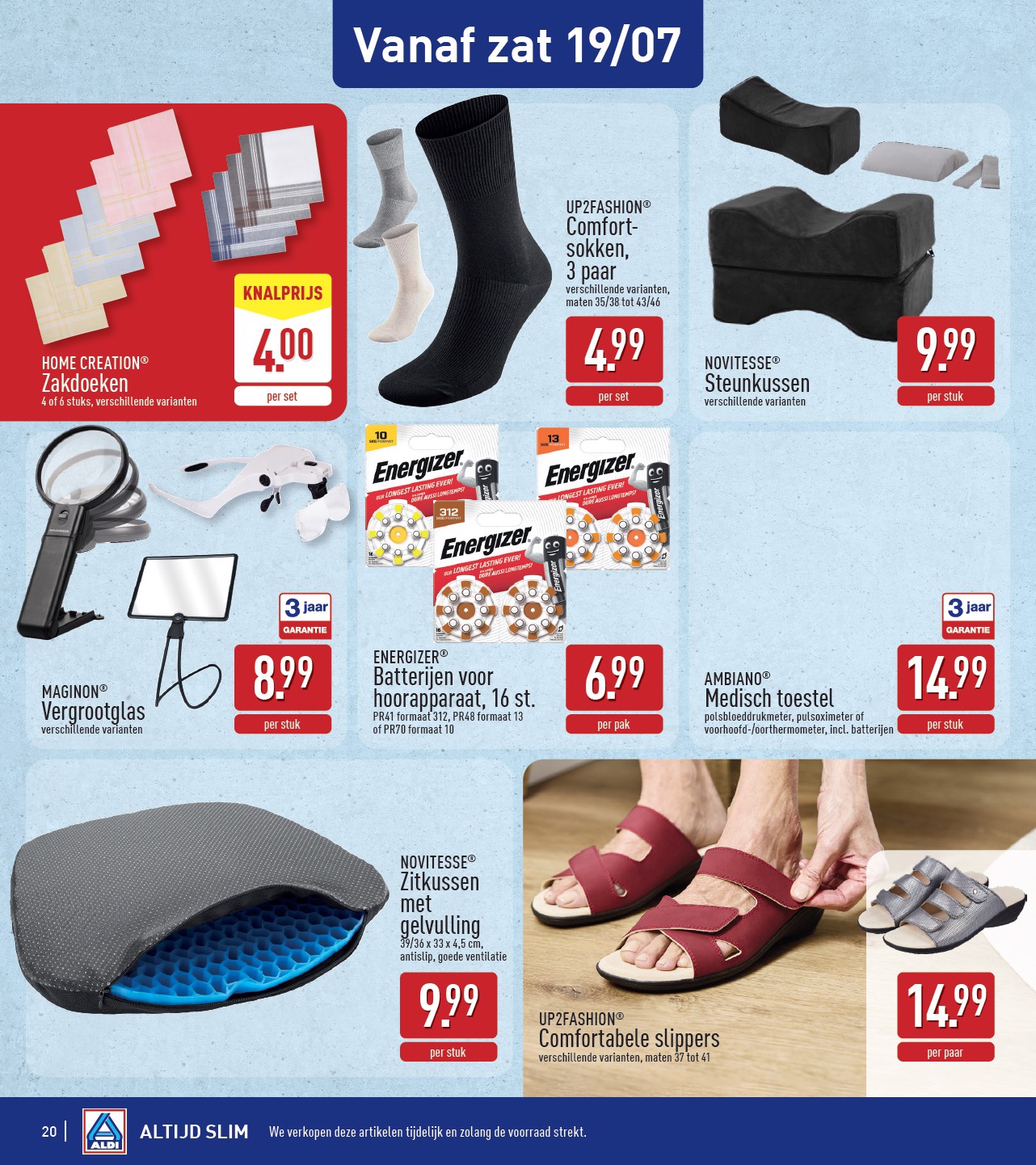 aldi - ALDI folder geldig vanaf 14/07 - 19/07 - page: 20