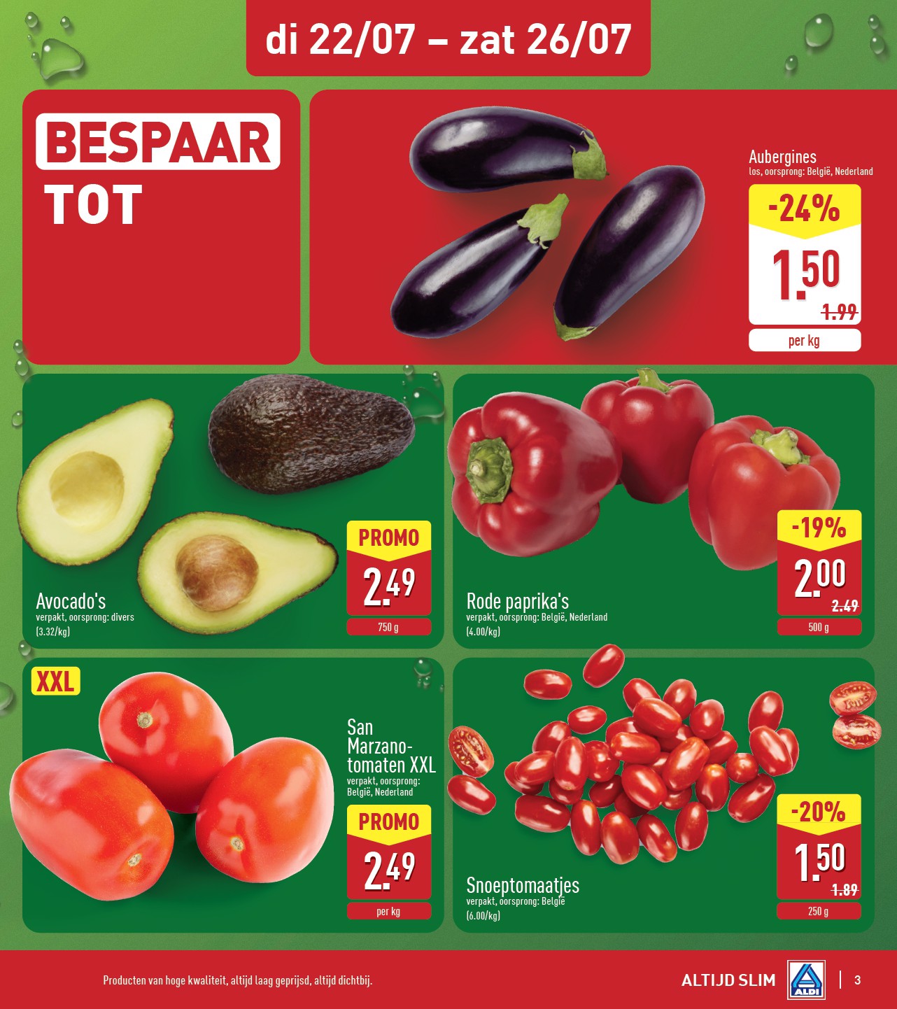 aldi - ALDI folder geldig vanaf 22/07 - 26/07 - page: 3
