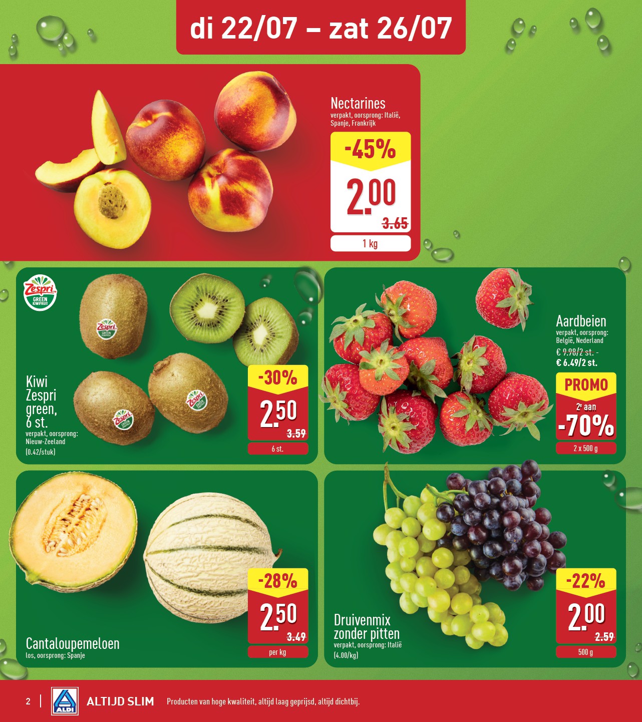 aldi - ALDI folder geldig vanaf 22/07 - 26/07 - page: 2