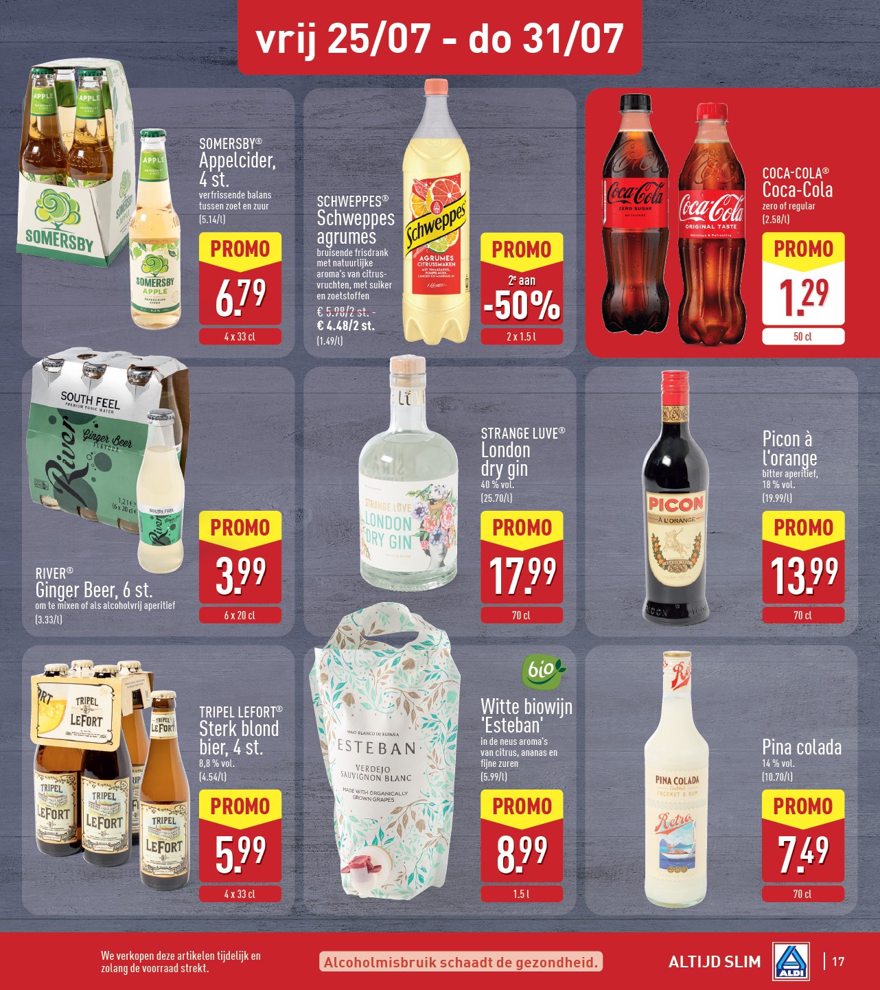 aldi - ALDI folder geldig vanaf 22/07 - 26/07 - page: 17