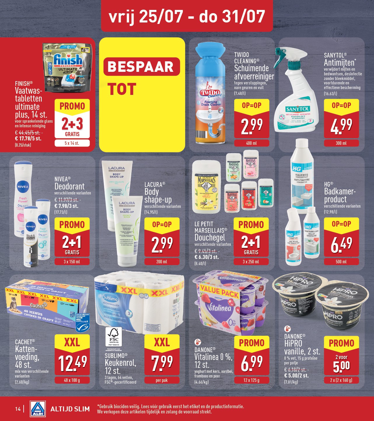 aldi - ALDI folder geldig vanaf 22/07 - 26/07 - page: 14