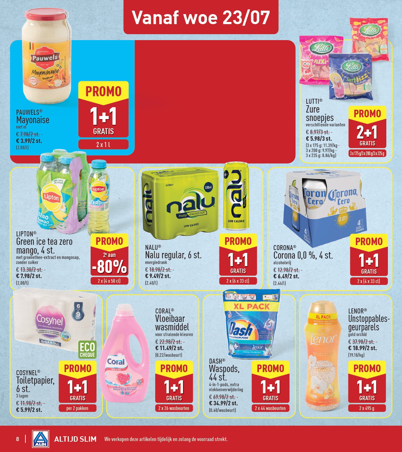 aldi - ALDI folder geldig vanaf 22/07 - 26/07 - page: 8