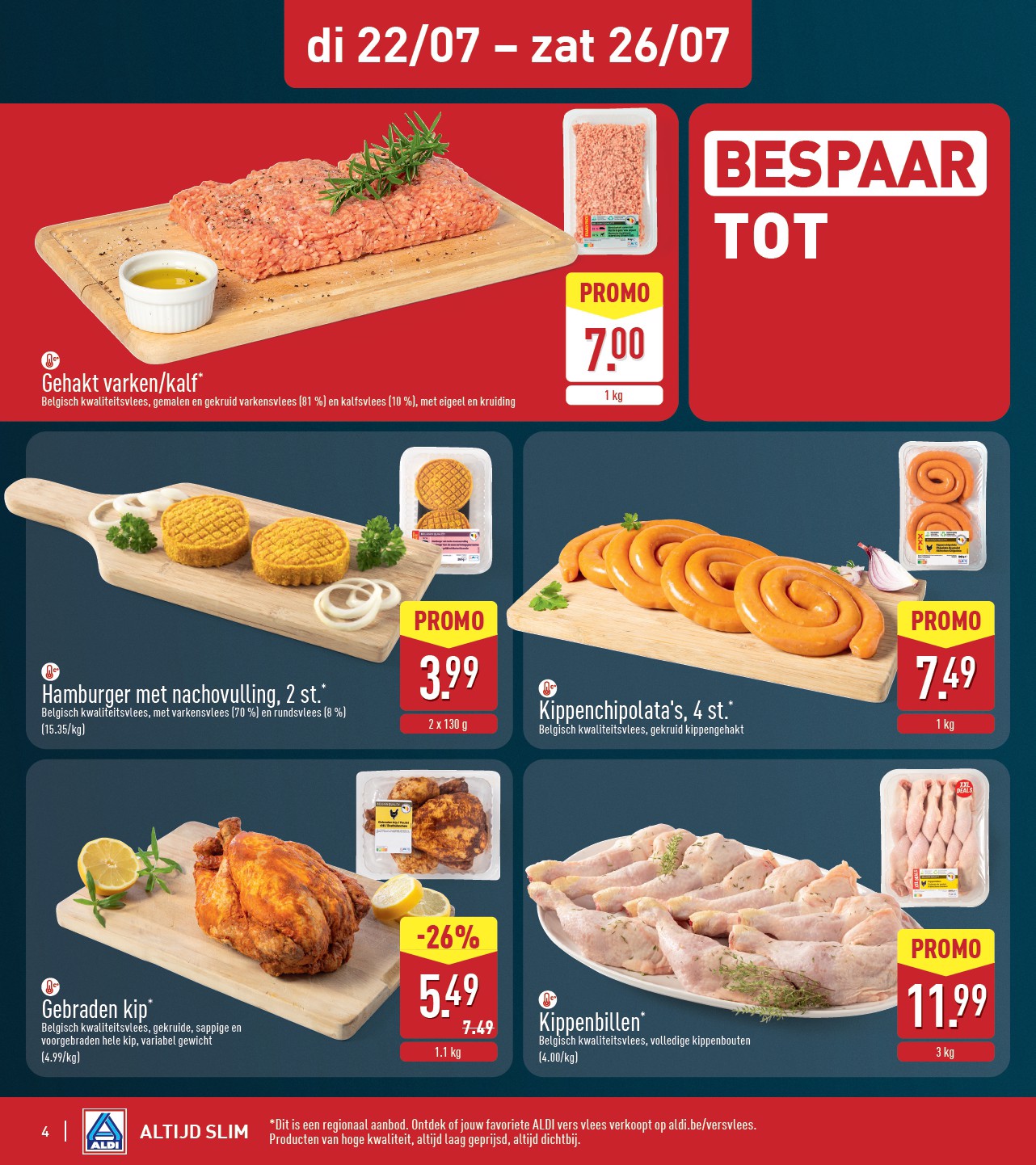 aldi - ALDI folder geldig vanaf 22/07 - 26/07 - page: 4