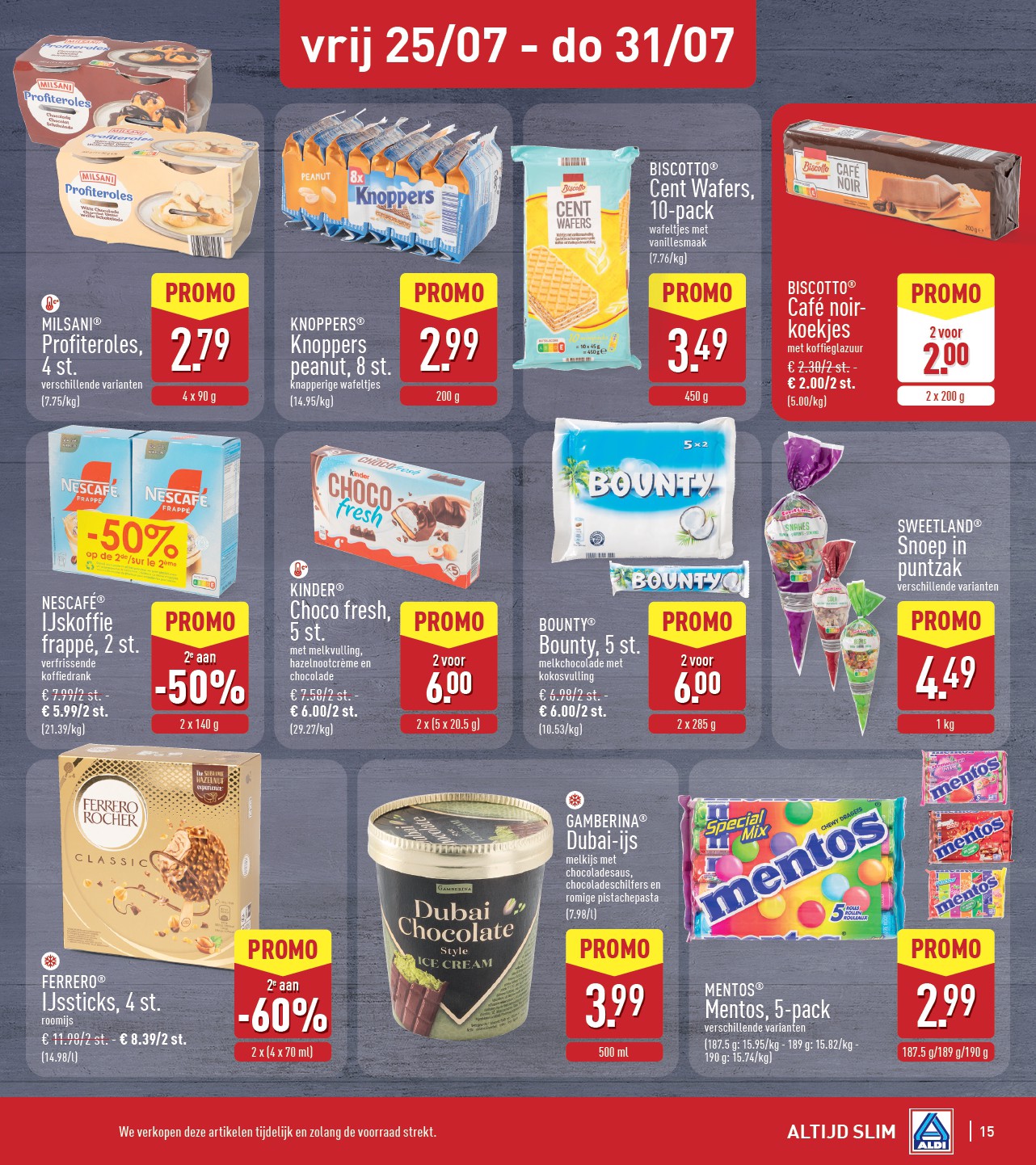 aldi - ALDI folder geldig vanaf 22/07 - 26/07 - page: 15