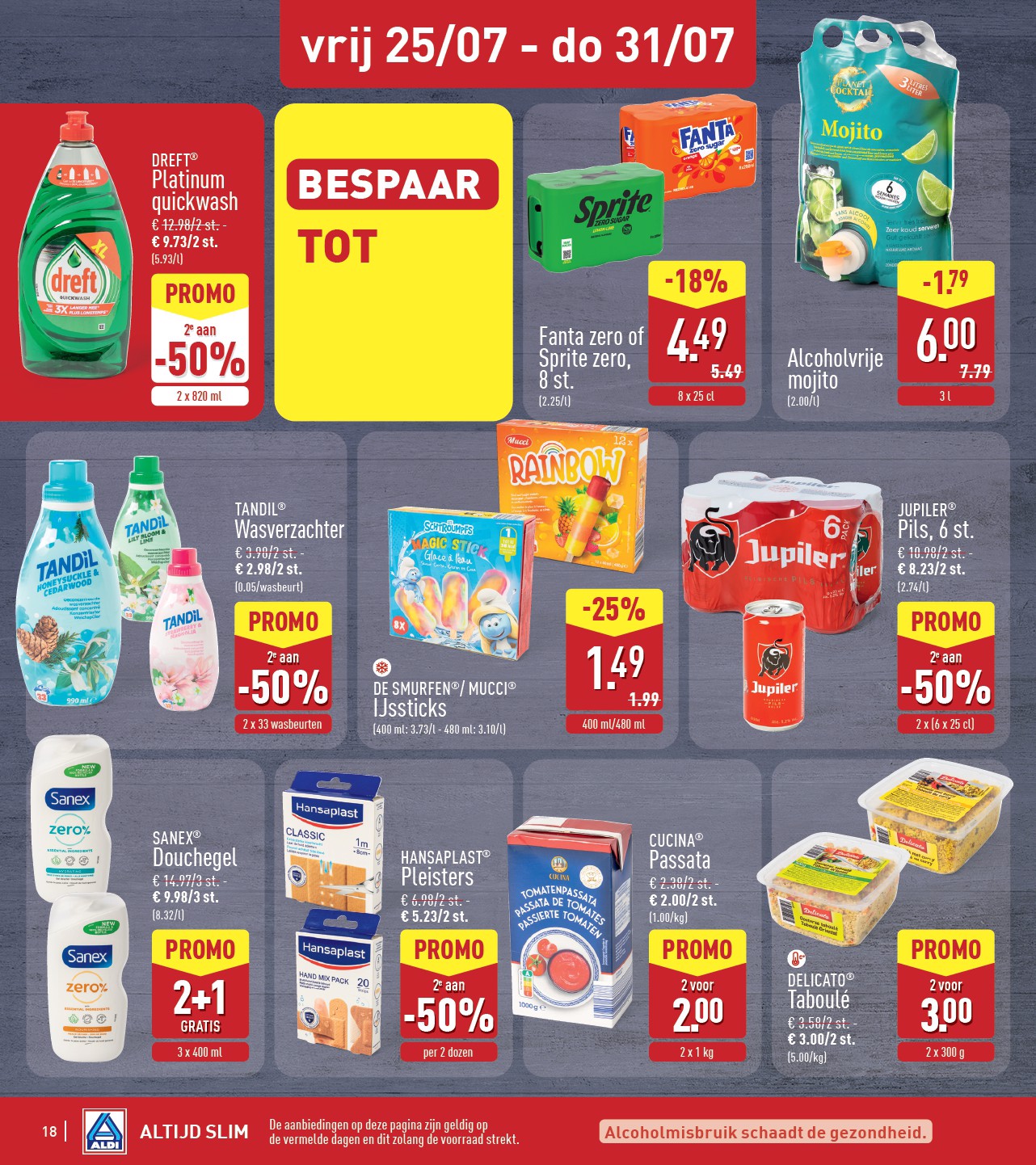 aldi - ALDI folder geldig vanaf 22/07 - 26/07 - page: 18