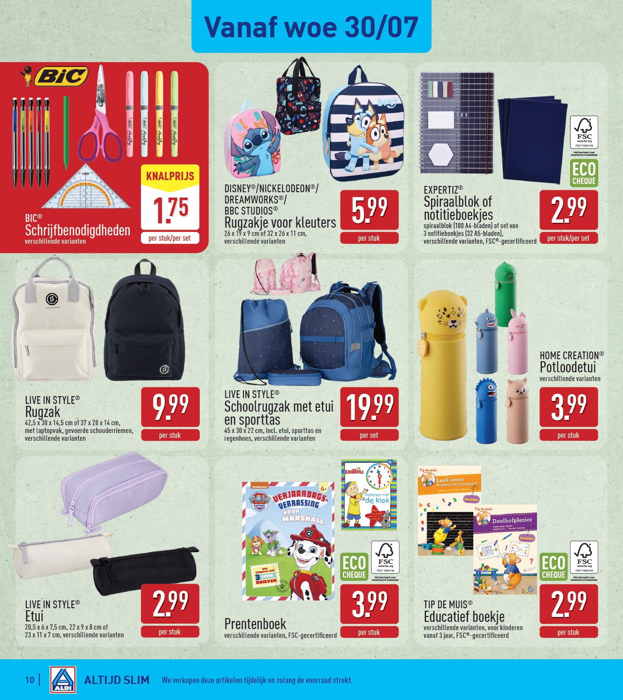 aldi - ALDI folder geldig vanaf 28/07 - 02/08 - page: 10