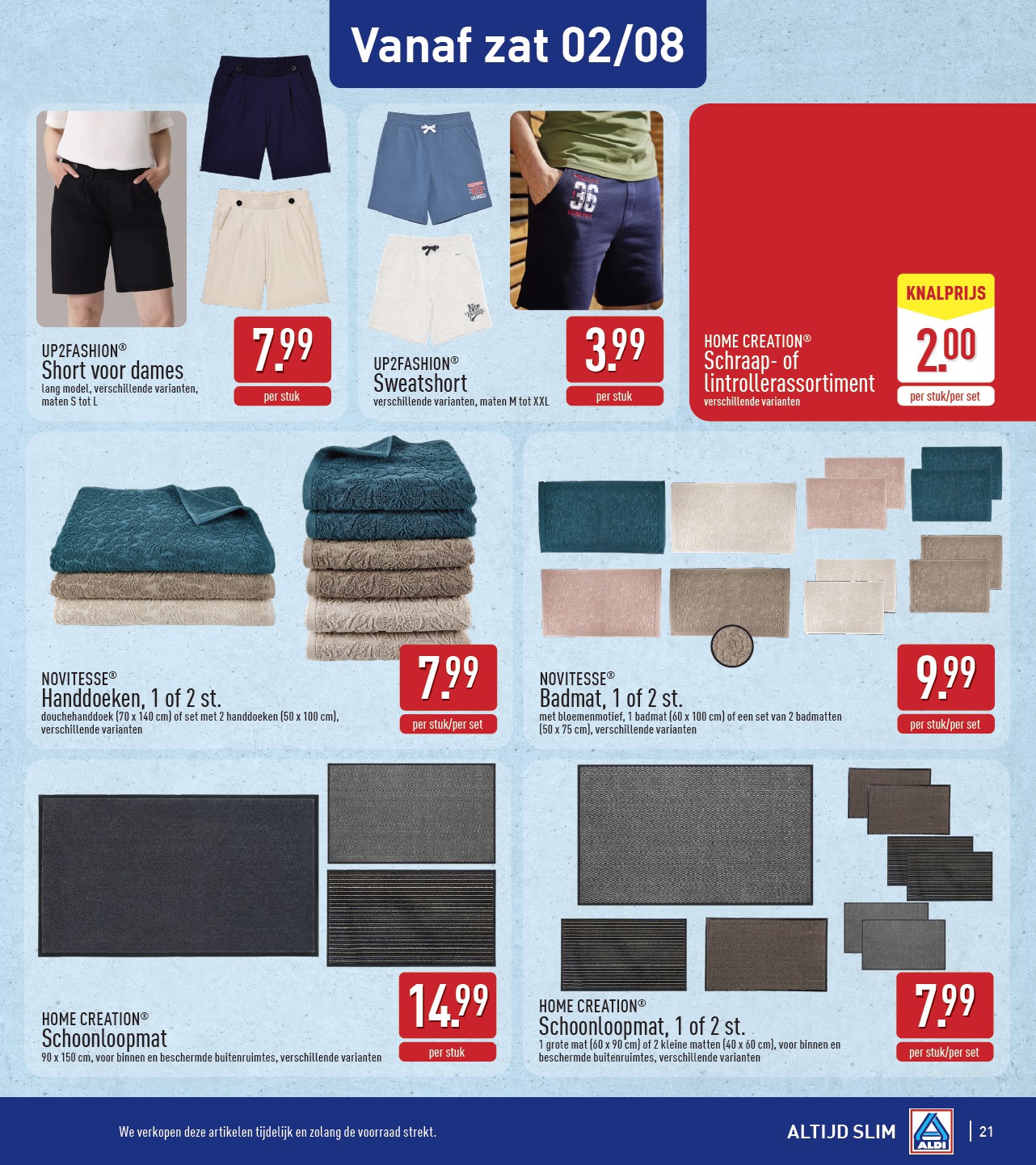aldi - ALDI folder geldig vanaf 28/07 - 02/08 - page: 21