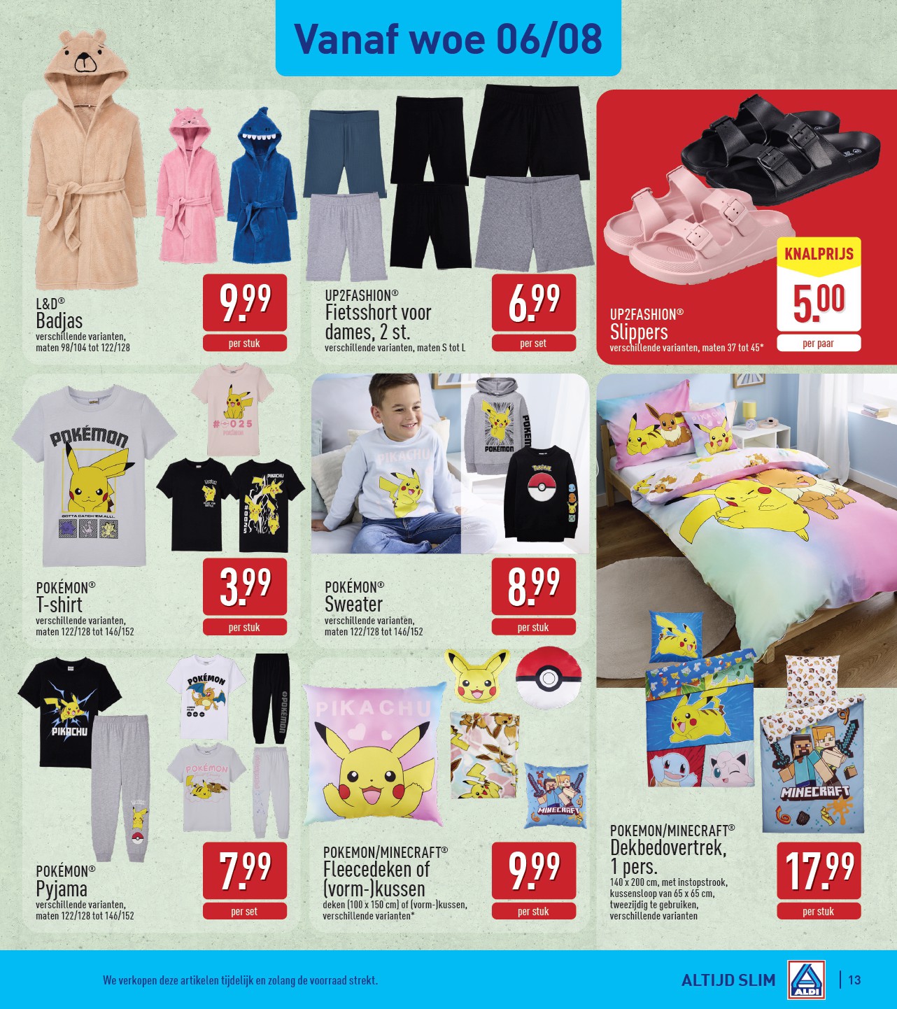 aldi - ALDI folder geldig vanaf 04/08 - 09/08 - page: 13