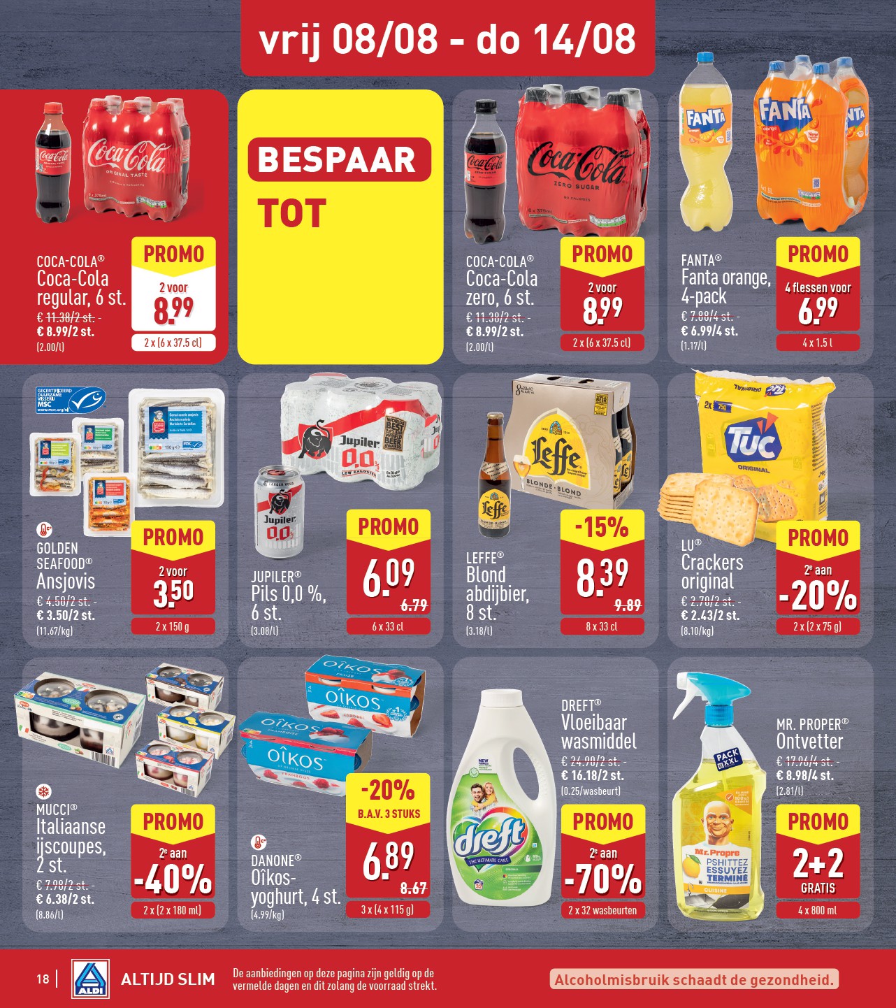 aldi - ALDI folder geldig vanaf 04/08 - 09/08 - page: 18