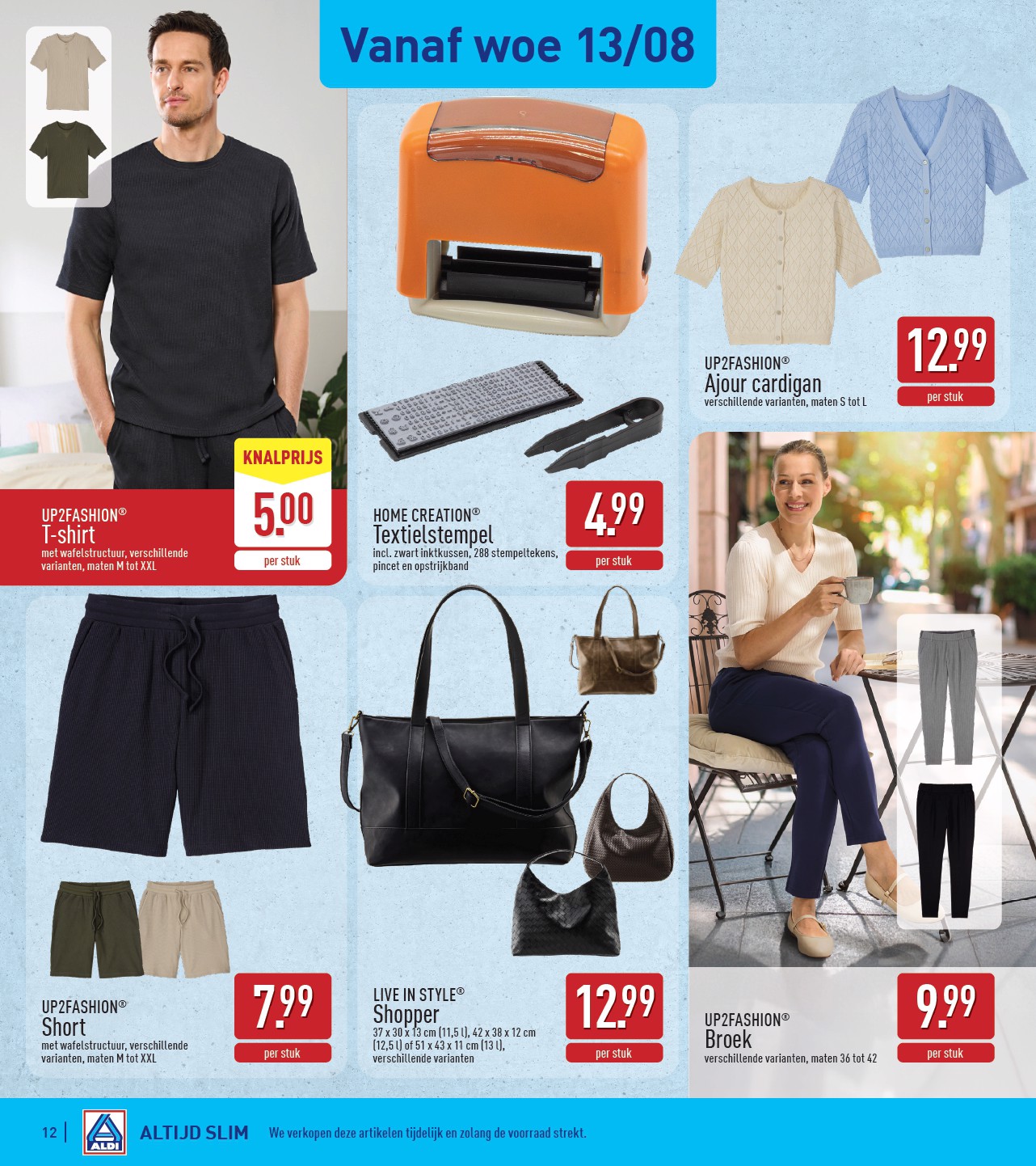 aldi - ALDI folder geldig vanaf 11/08 - 16/08 - page: 12