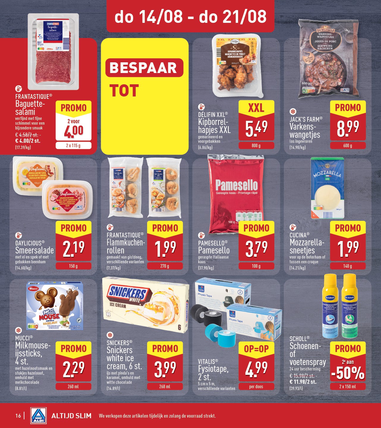 aldi - ALDI folder geldig vanaf 11/08 - 16/08 - page: 16