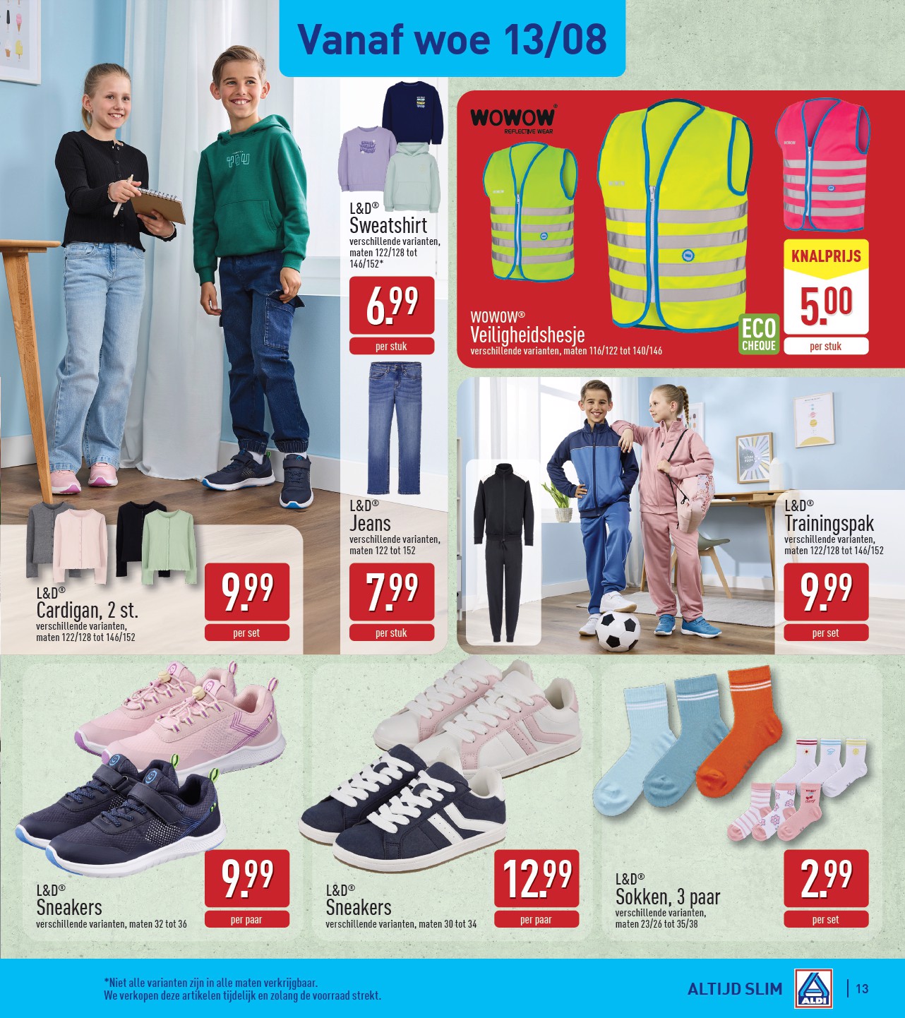 aldi - ALDI folder geldig vanaf 11/08 - 16/08 - page: 13