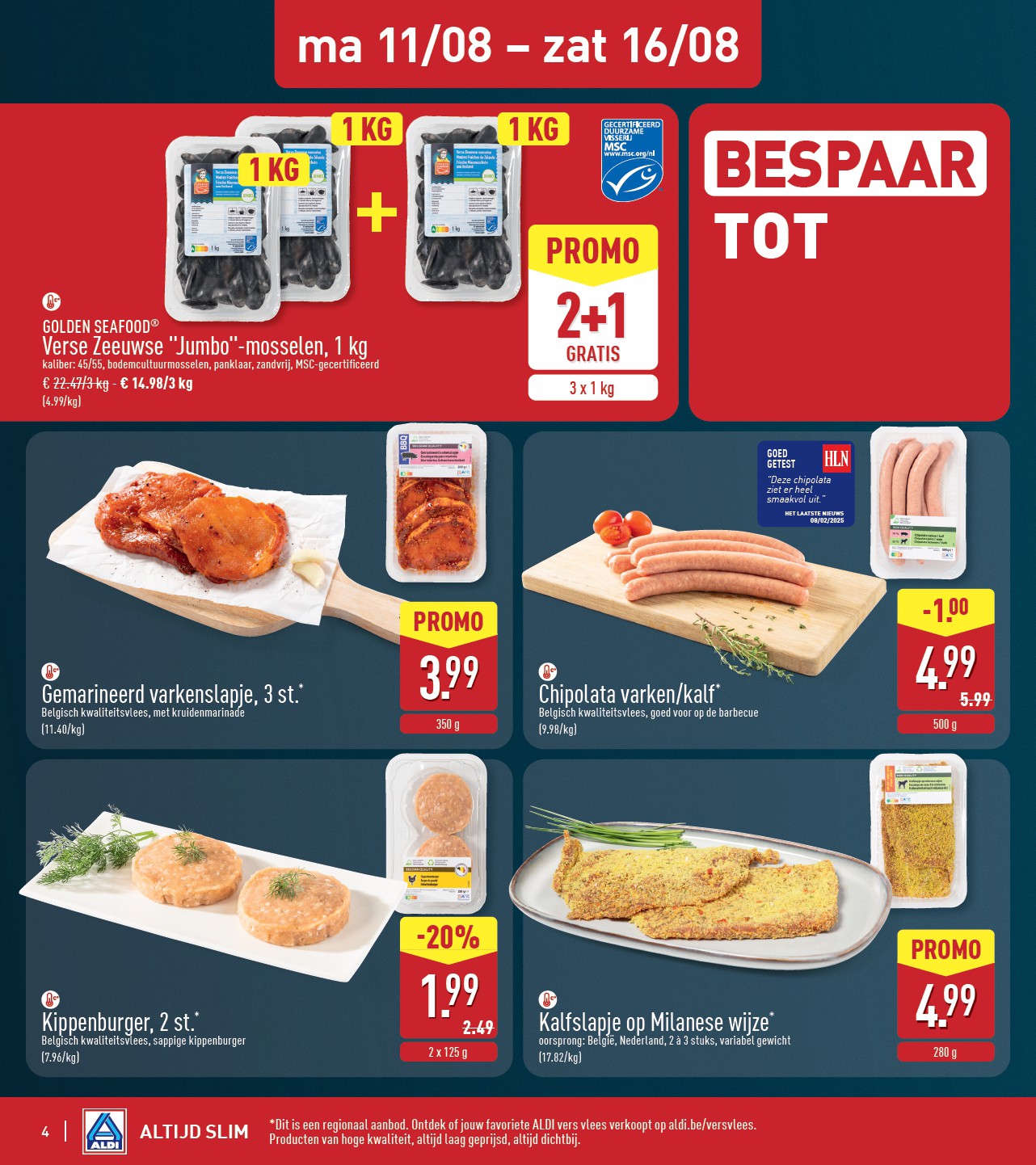 aldi - ALDI folder geldig vanaf 11/08 - 16/08 - page: 4