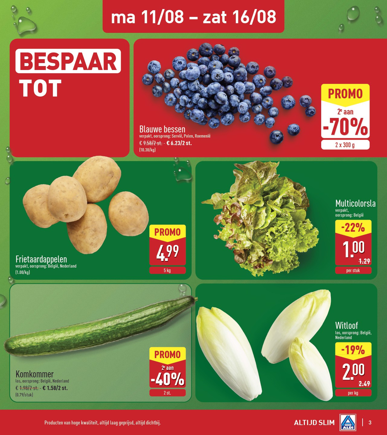 aldi - ALDI folder geldig vanaf 11/08 - 16/08 - page: 3