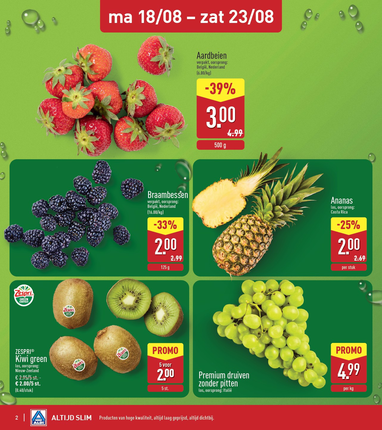 aldi - ALDI folder geldig vanaf 18/08 - 23/08 - page: 2