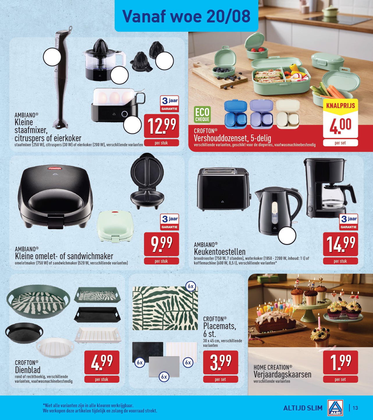 aldi - ALDI folder geldig vanaf 18/08 - 23/08 - page: 13