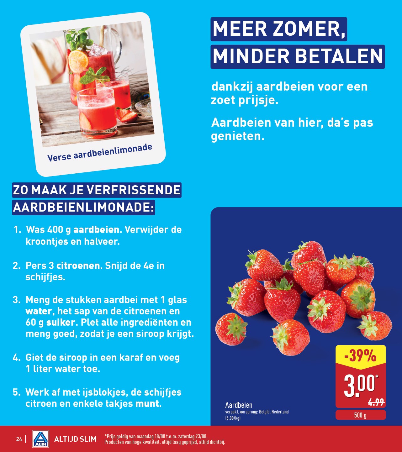 aldi - ALDI folder geldig vanaf 18/08 - 23/08 - page: 24